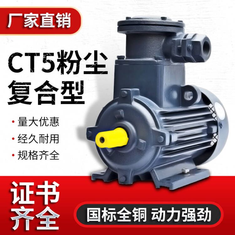 CT5粉塵復合型防爆電機